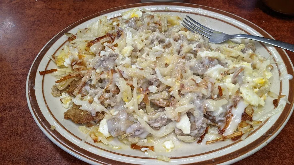 Chicken Fried Steak and Eggs