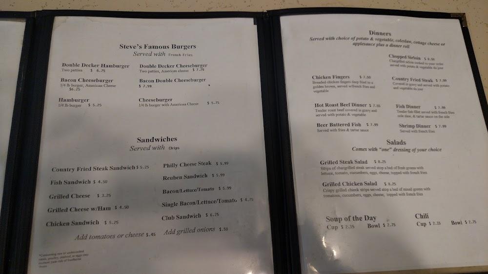 Andover Diner Menu image 4