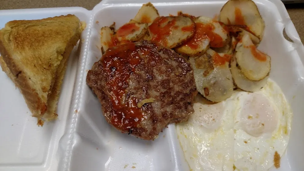 Sausage Eggs and Home Fries